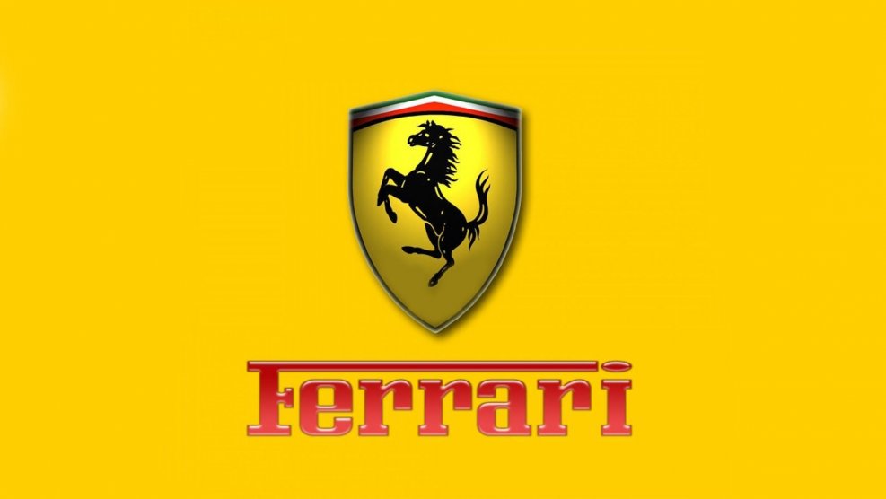 Ferrari надпись