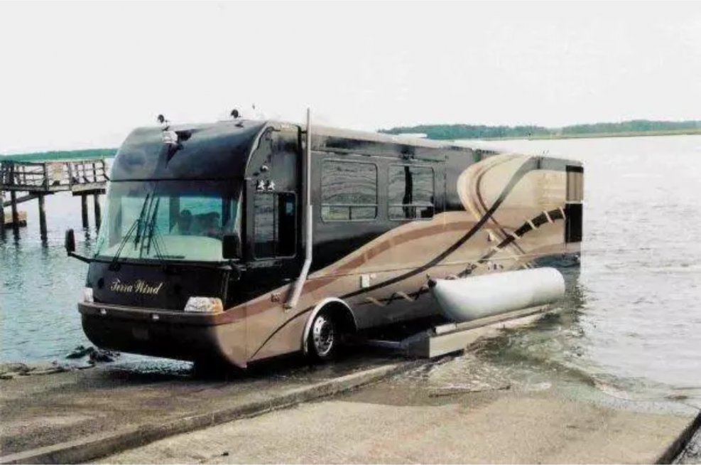 Плавающий автодом Terra Wind