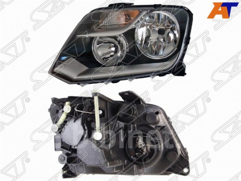 Sat фара VW Amarok 10-16 rh