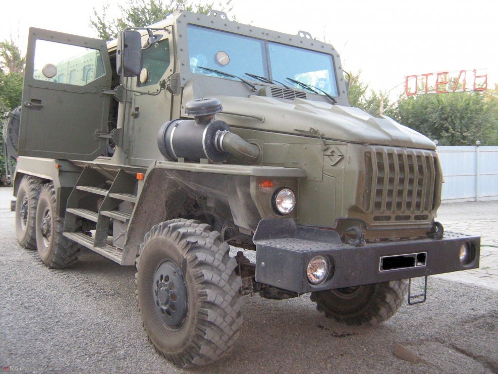 Машины Урал-4320» в Афганистане