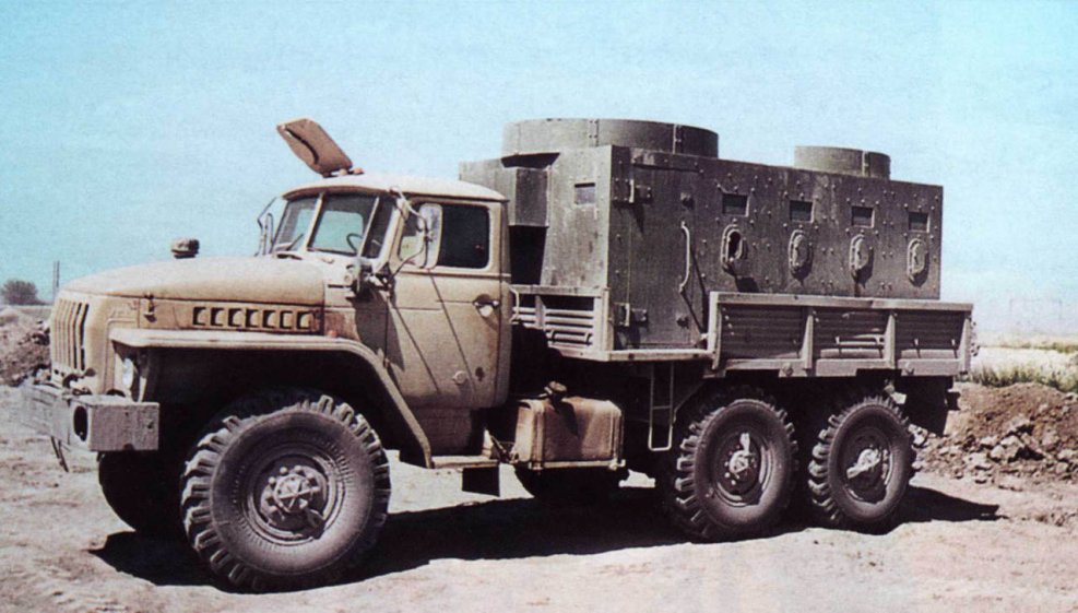 Урал 4320 Чечня