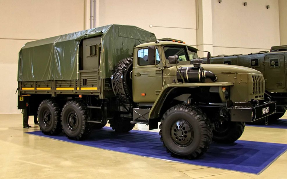 Бронированный Урал 4320 покемон