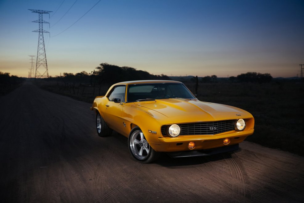 Chevy Camaro SS 1969 Yellow