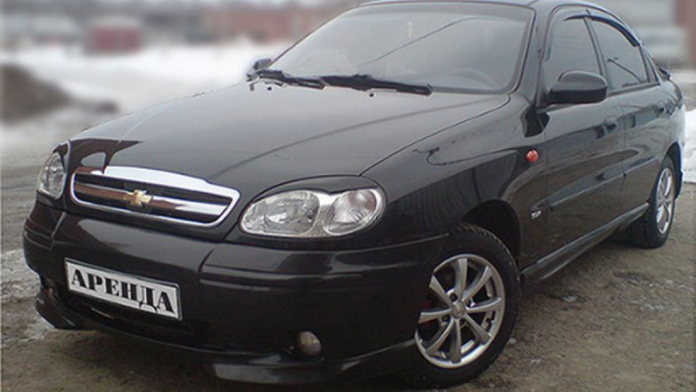 Реснички на фары Daewoo Sens
