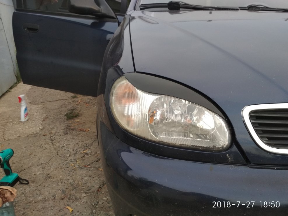 Chevrolet lanos реснички