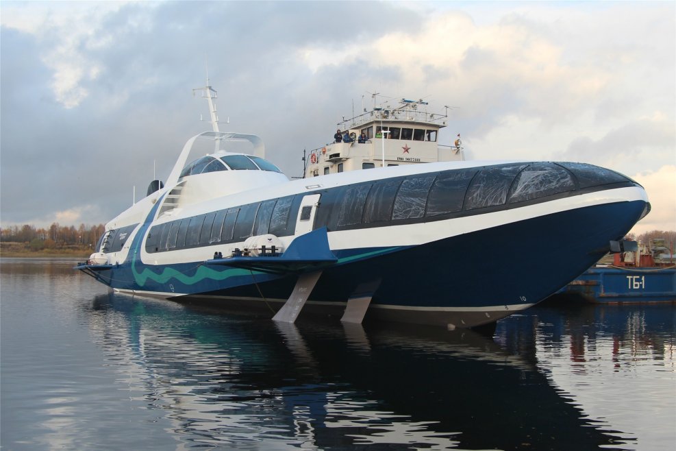 "Комета 120м" Морское судно на подводных крыльях