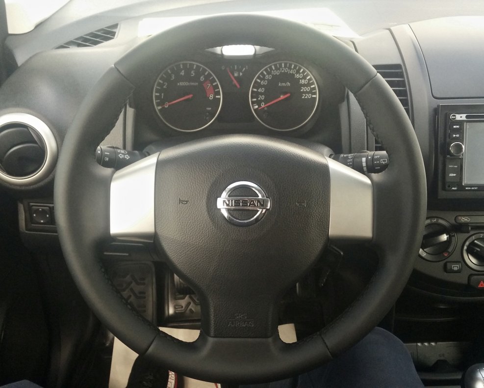 Nissan Note снятие руля