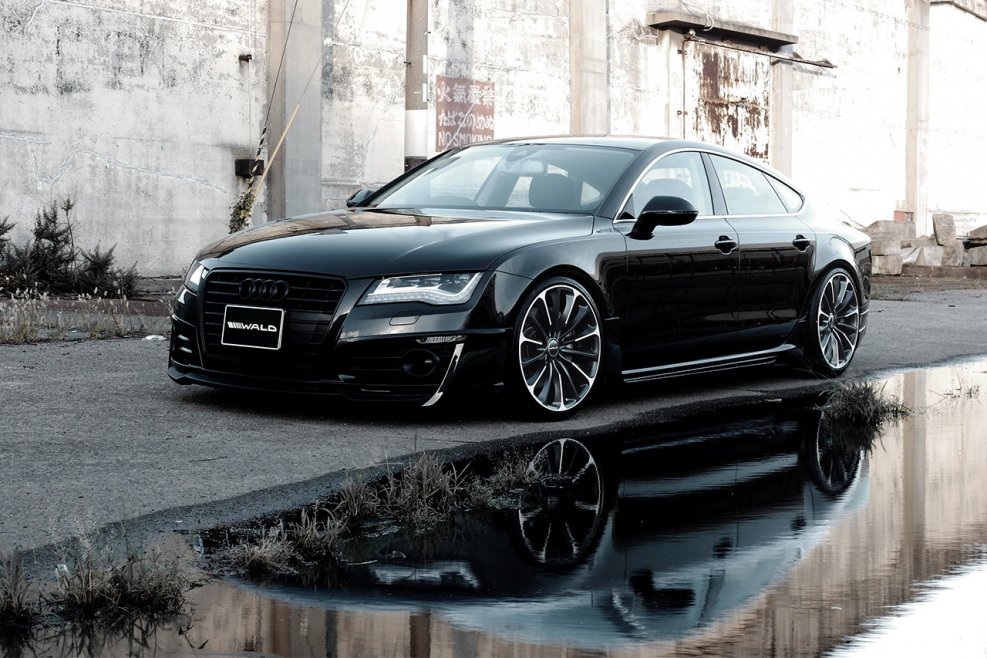 Audi a7 Wald