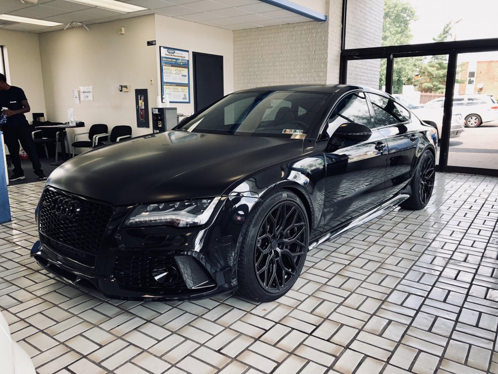 Audi rs7 матовая