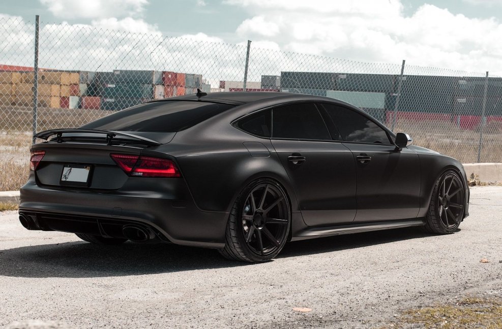 Audi rs7 Black Matte