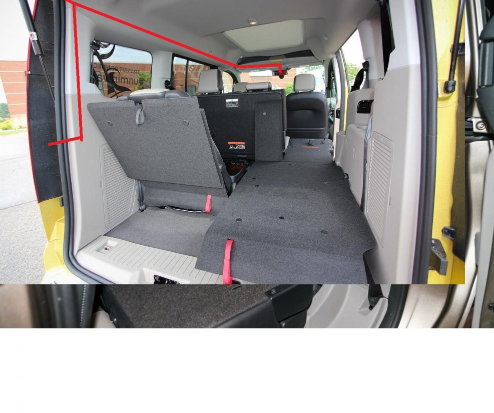 2011 Ford Transit connect XLT Interior
