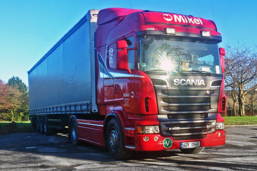 Scania r500 фургон