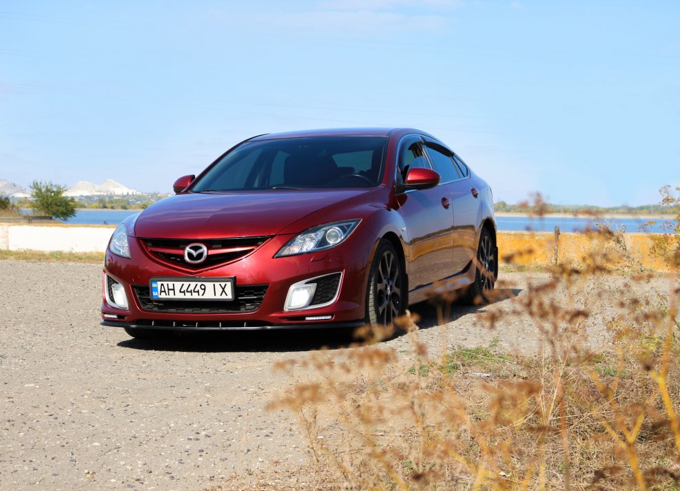Сплиттер Mazda 6 GH
