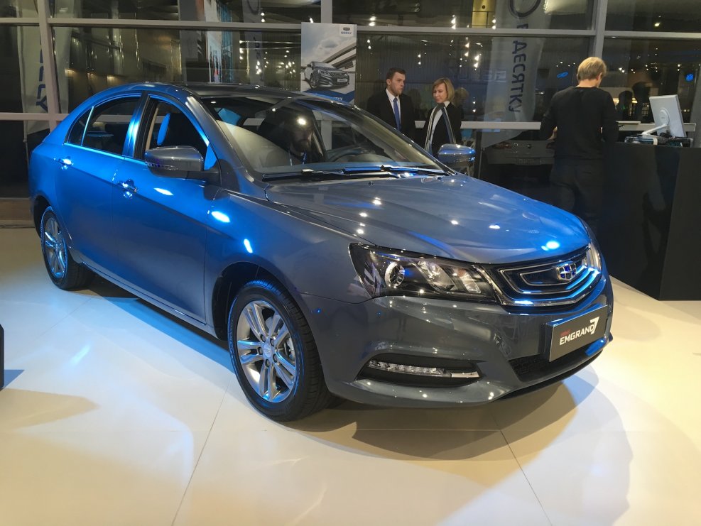 Geely Emgrand ec7 седан