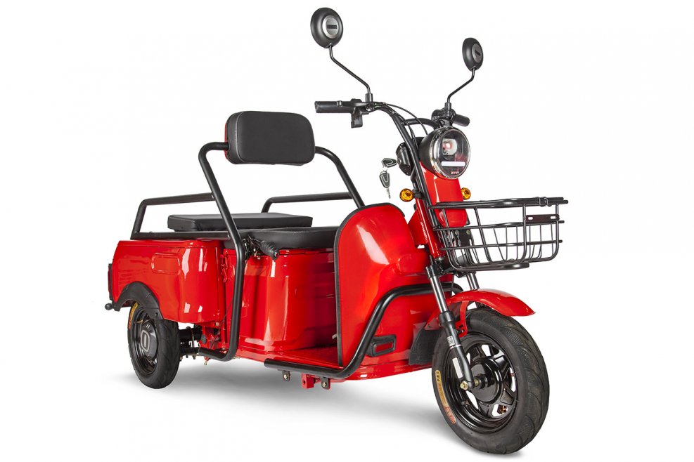 Грузопассажирский трицикл rutrike Вояж-п 1200 60v800w