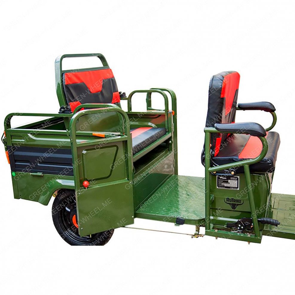 Грузопассажирский трицикл rutrike Вояж-п 1200 60v800w
