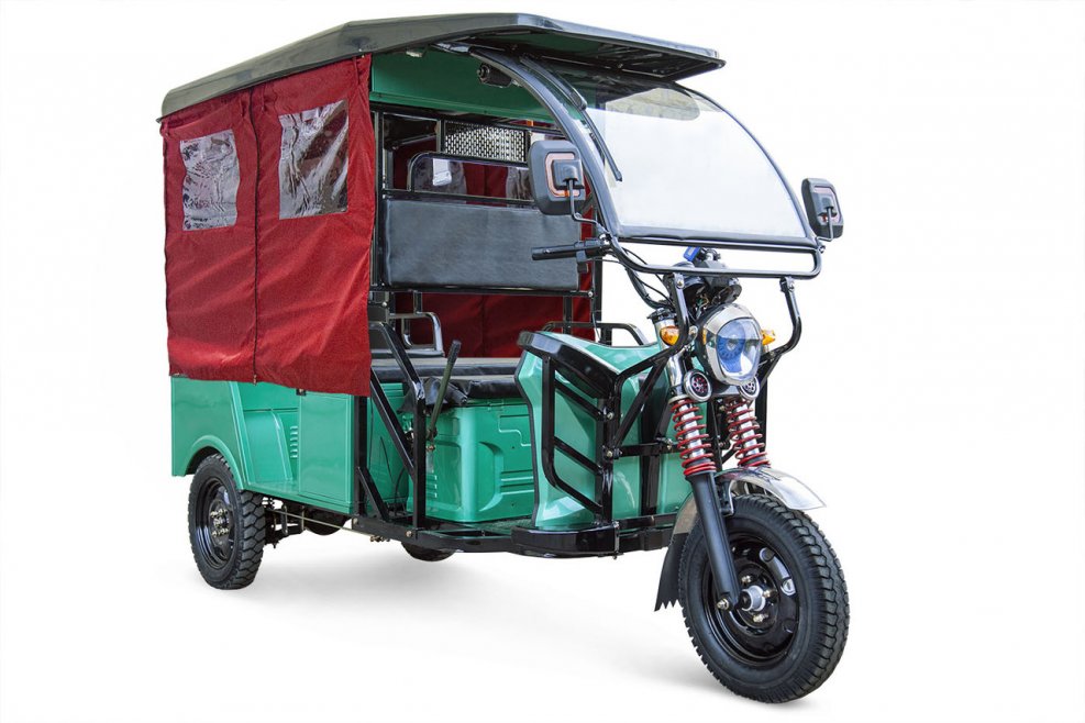 Грузовой электротрицикл rutrike гибрид 1500 60v1000w