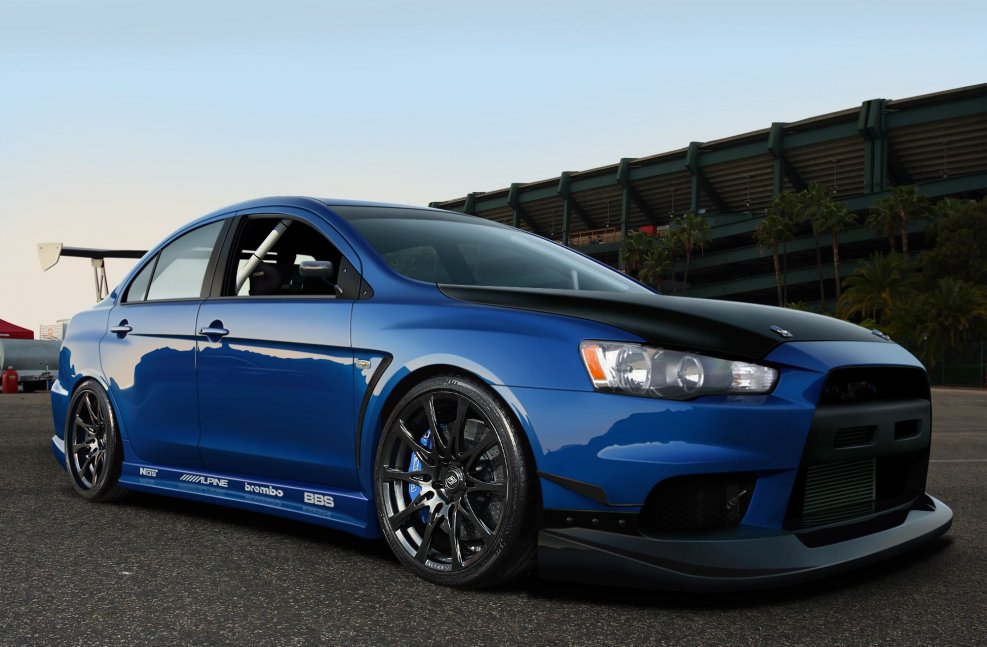 Mitsubishi Lancer 10 tuned