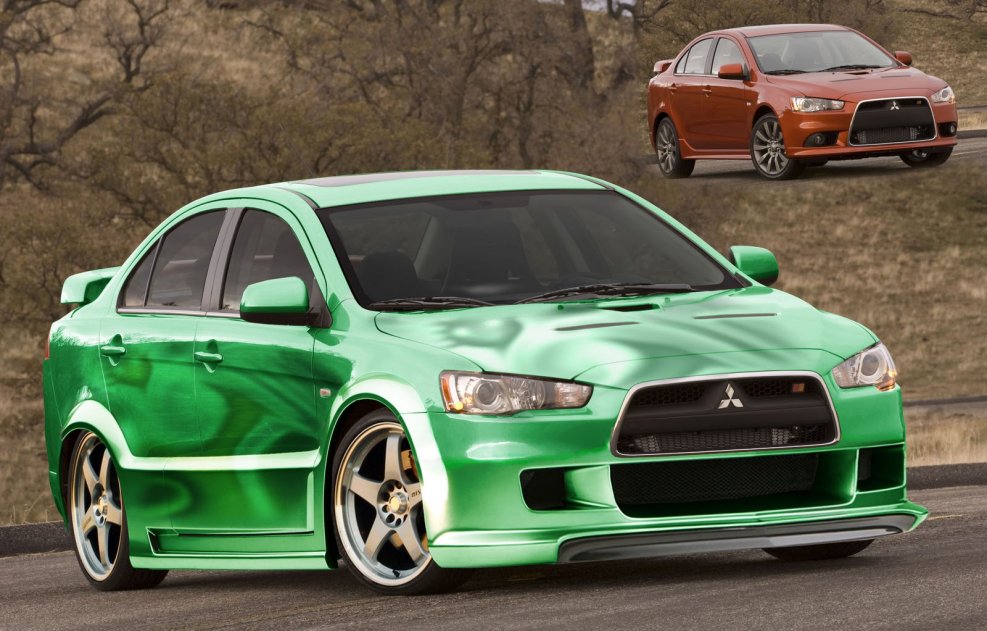 Mitsubishi Lancer 10 tuned
