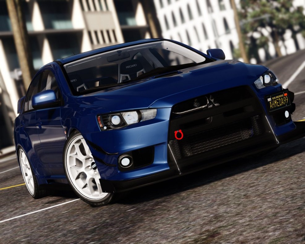 Lancer Evolution 10 акула