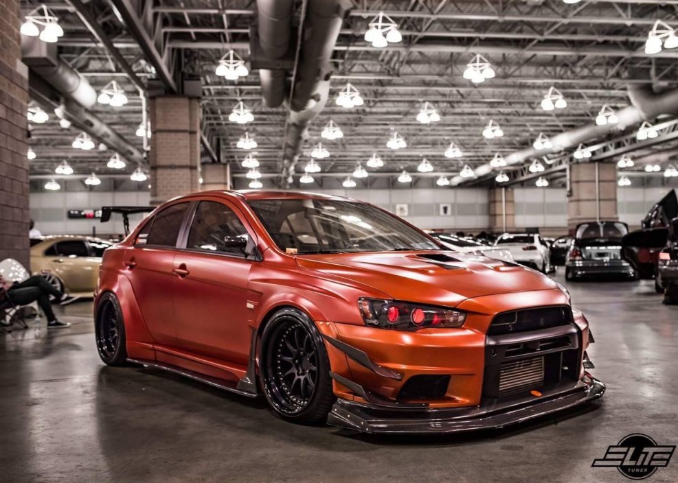Mitsubishi Evolution 10 tuned
