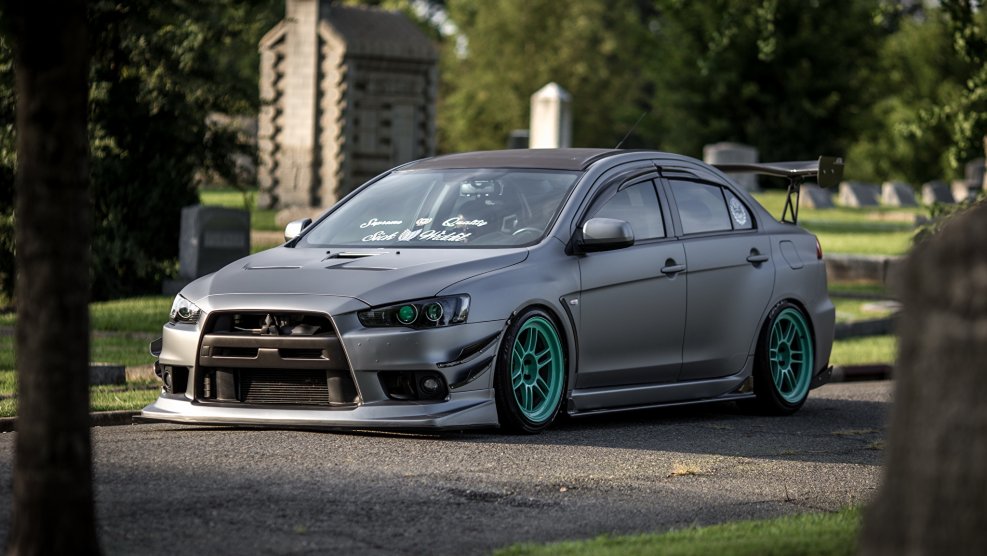 Mitsubishi Lancer Evolution x стенс
