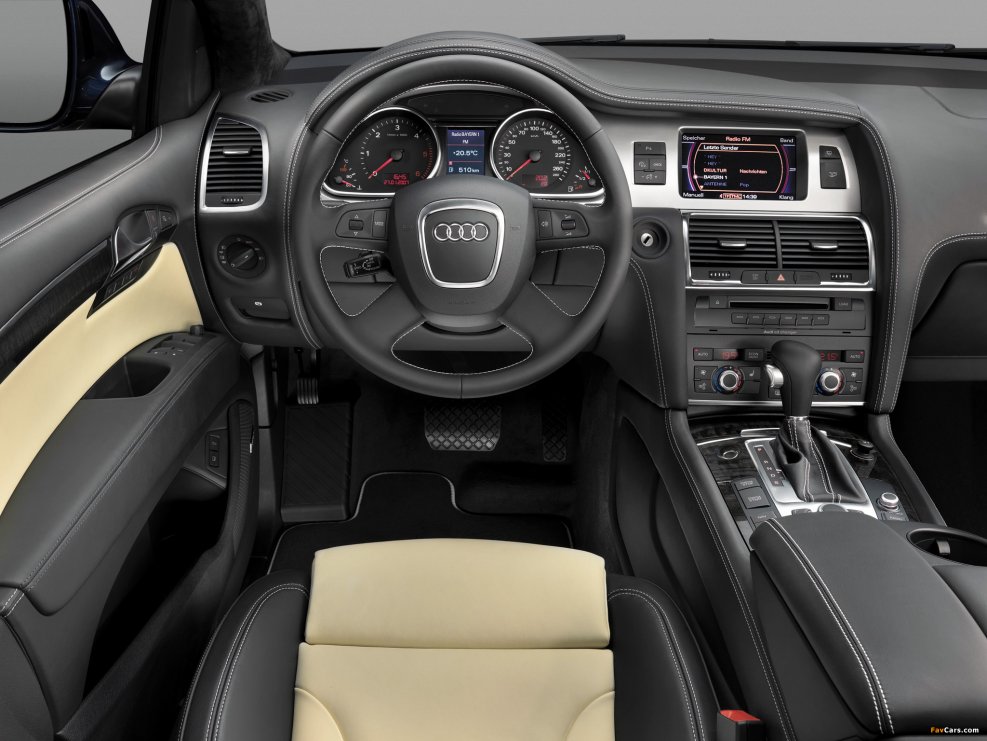 Ауди q7 2007 салон