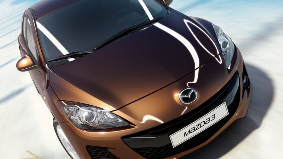 Мазда 3 цвет бронза