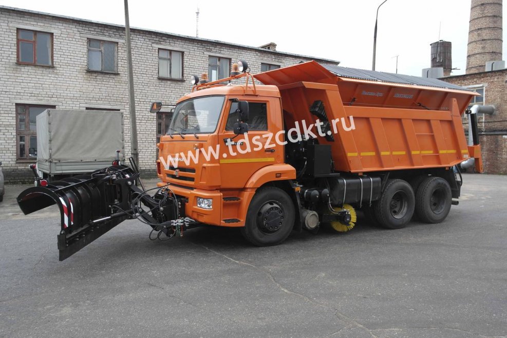 КДМ КАМАЗ-65115 С отвалом