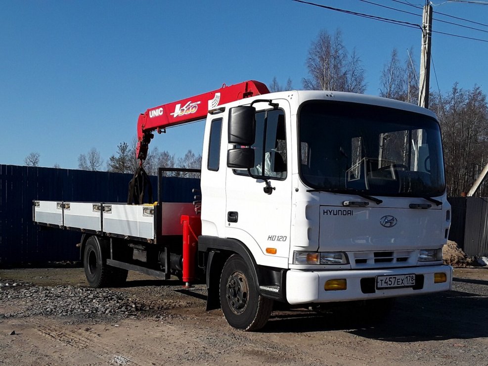 Hyundai HD 120 салон