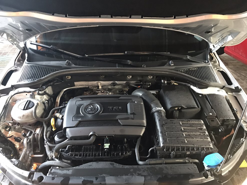 Под капотом Skoda Octavia 1.8