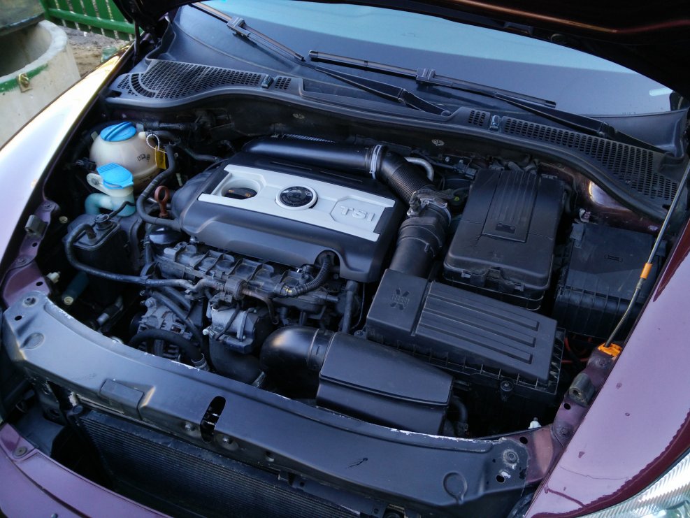 Skoda Octavia 2008 под капотом