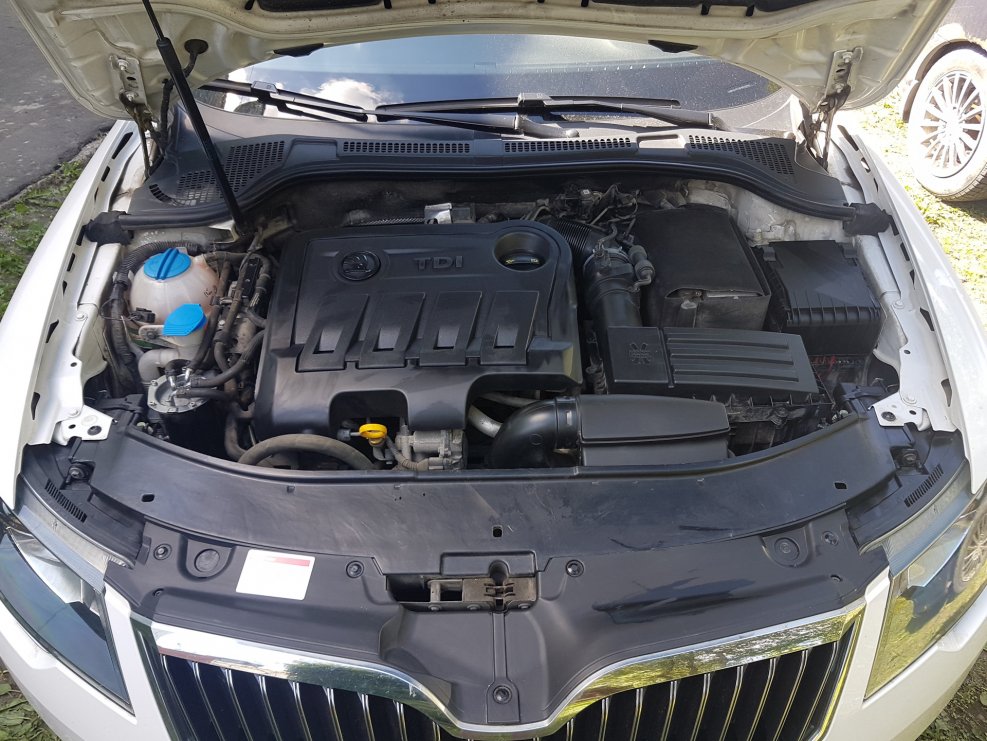 Skoda Superb 2 под капотом