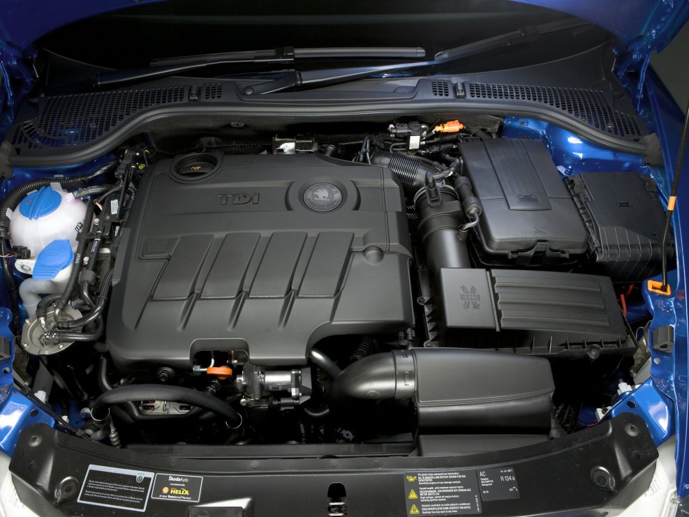 Skoda Octavia RS 2008 мотор