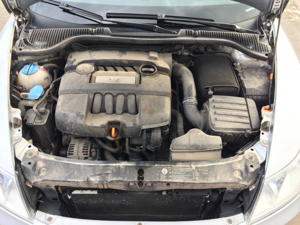 Skoda Octavia 2008 под капотом