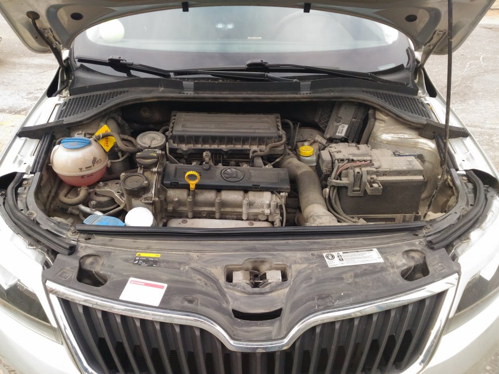Skoda Rapid под капотом