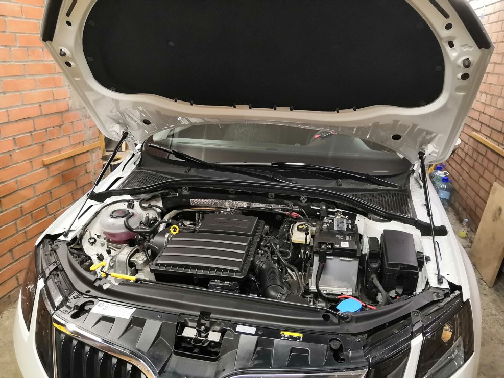 Упоры капота Skoda Octavia a7