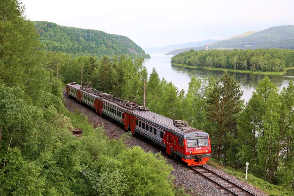 Электричка Красноярск Дивногорск