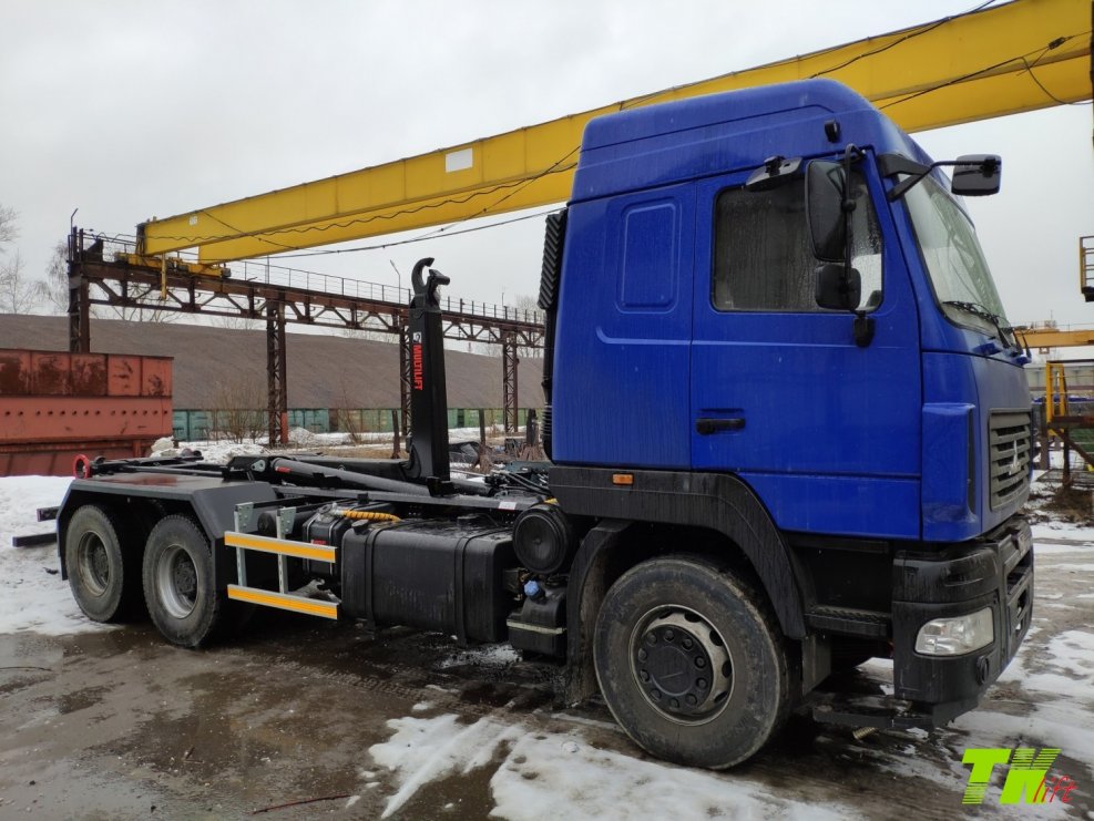 АС-21м5 на шасси МАЗ 6312с9-529-012 евро-5 (нав. Hyvalift) мультилифт