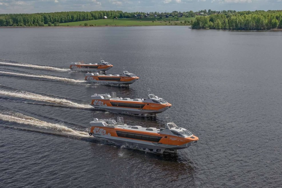 Подводных крыльях "Валдай 45р"