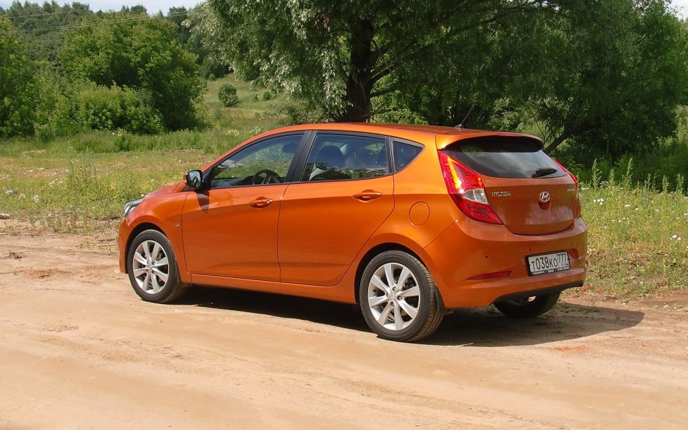 Hyundai Solaris 2014 хэтчбек