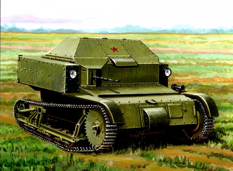 Т-27 танк СССР