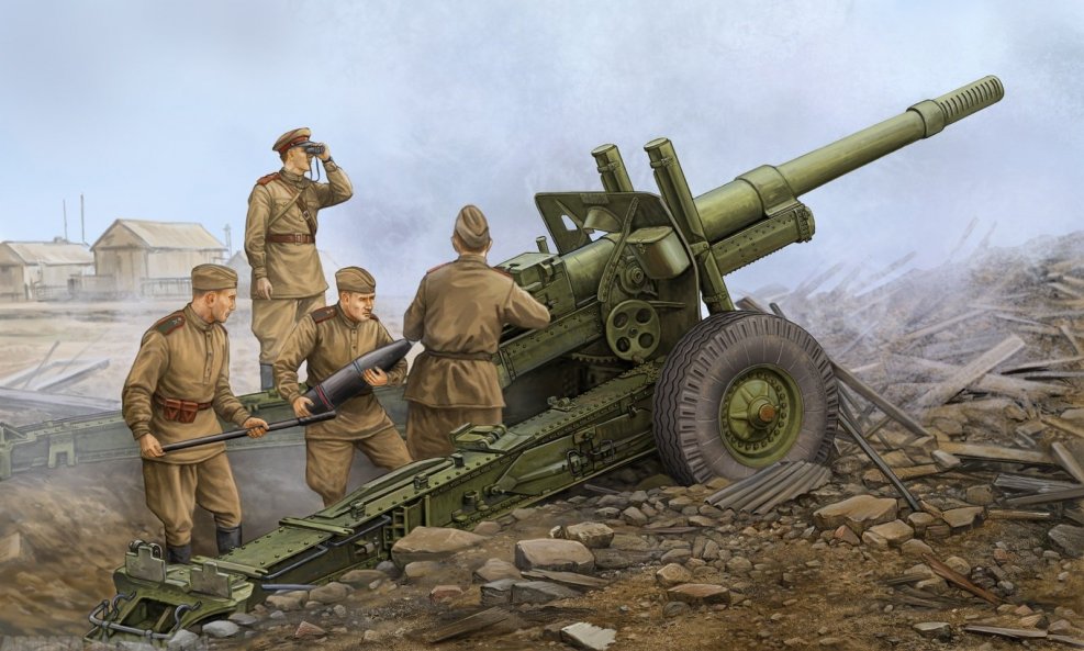 Soviet ml-20 152mm Howitzer