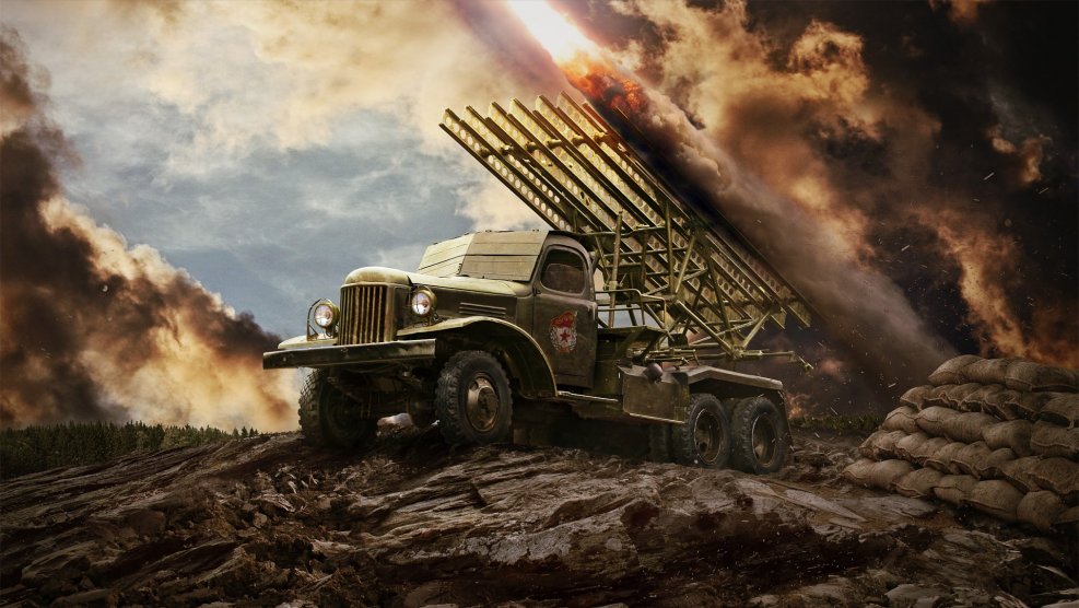 Катюша БМ-13 оружие Победы