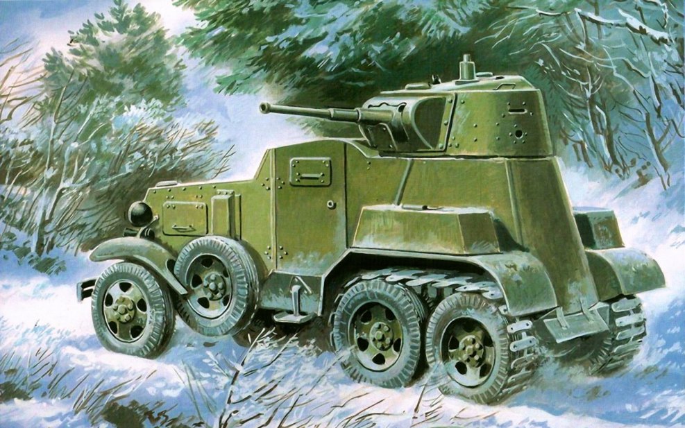 Ба-10 бронеавтомобиль