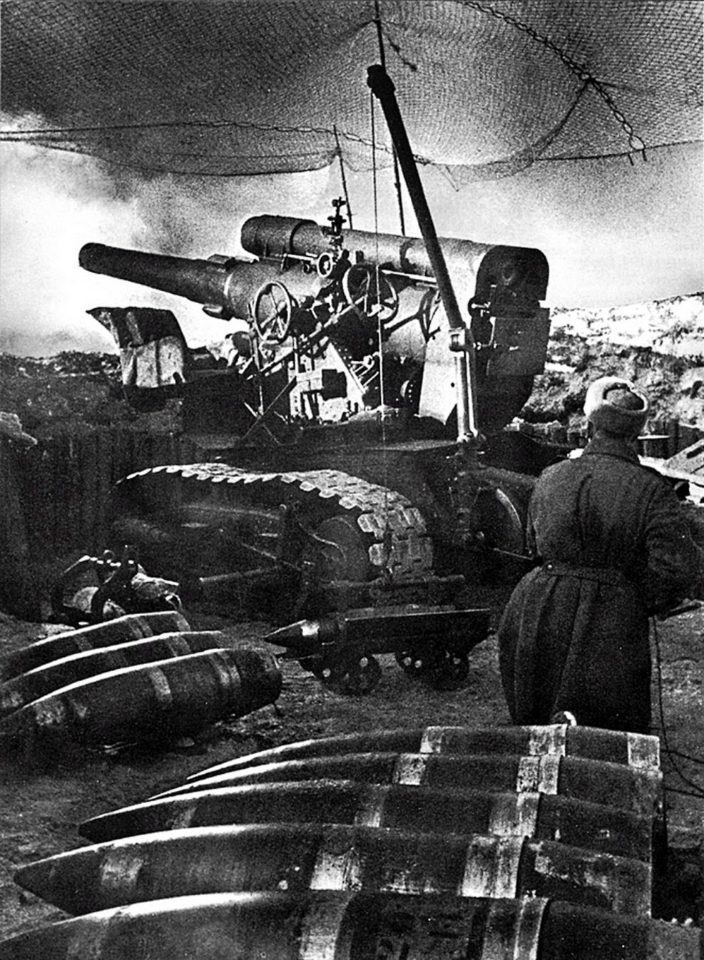 203-Мм гаубица б-4 в Берлине