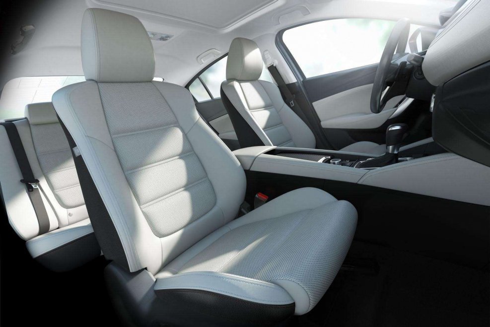 Mazda 6 Executive Plus белый салон