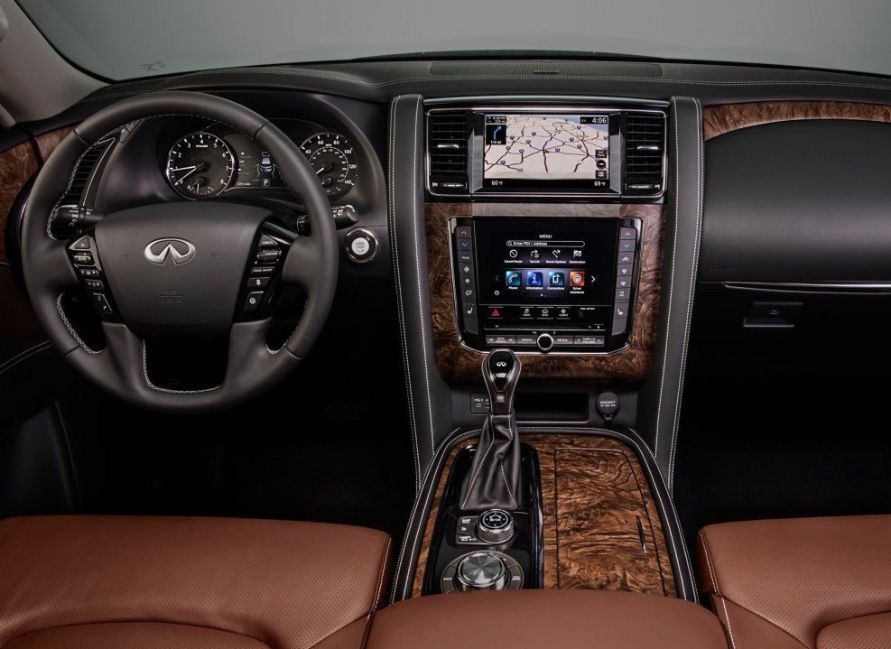 Инфинити qx80 2021 салон