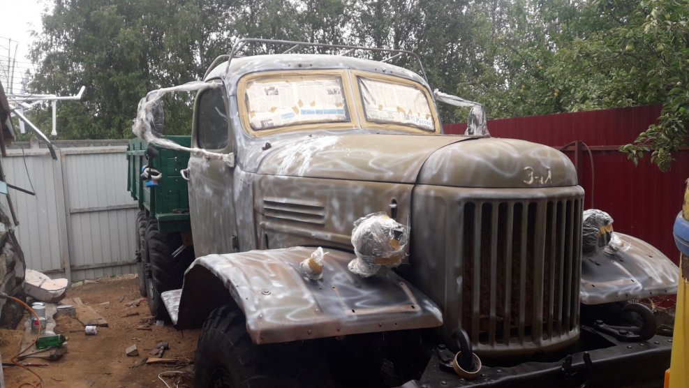 ЗИЛ 157 сдвоенная кабина