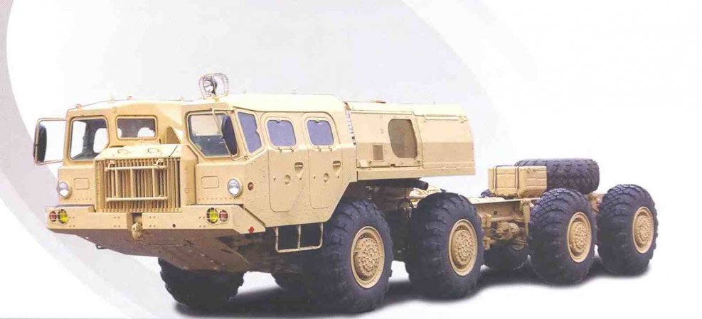 МАЗ военный тягач 543